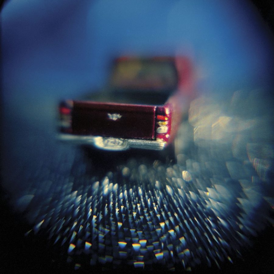 red truck: from Hurricane Story, a series of Holga images about Hurricane Katrina